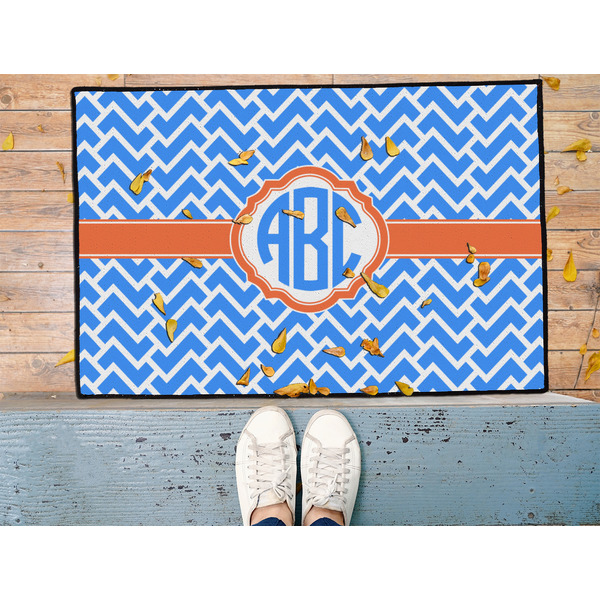 Zigzag Door Mat - LIFESTYLE (Med)