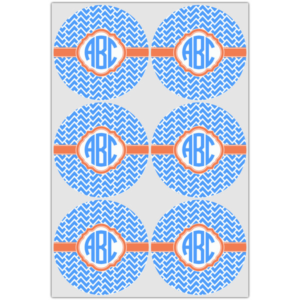 Zigzag Drink Topper - Large - Set of 6