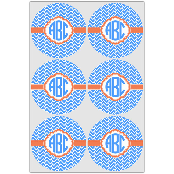 Zigzag Drink Topper - XLarge - Set of 6