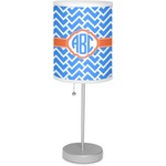 Zigzag 7" Drum Lamp with Shade (Personalized)