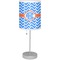 Zigzag Lamp with Drum Shade (Personalized)