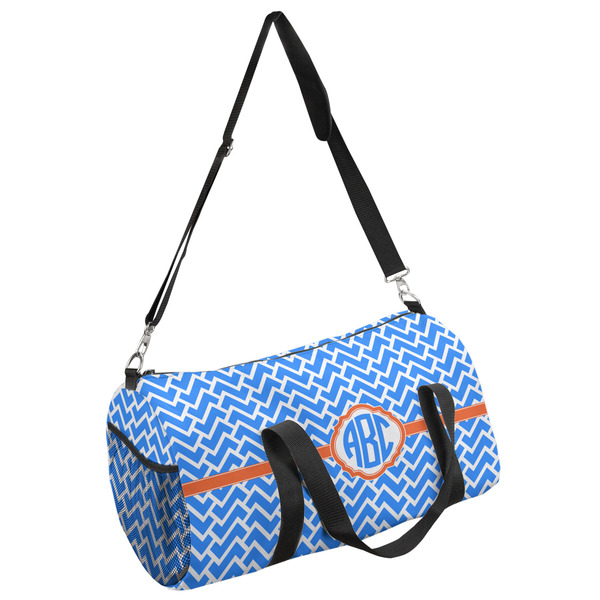 Custom Zigzag Duffel Bag - Small (Personalized)
