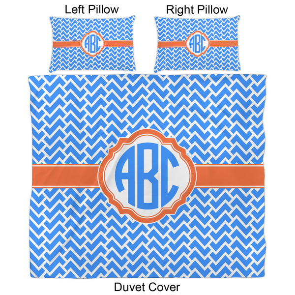 Zigzag Duvet Cover Set - King - Approval