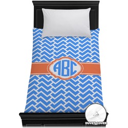 Zigzag Duvet Cover - Twin (Personalized)