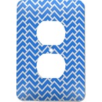 Zigzag Electric Outlet Plate