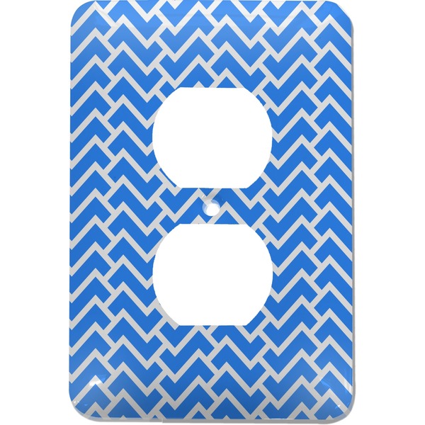 Custom Zigzag Electric Outlet Plate