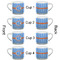 Zigzag Espresso Cup - 6oz (Double Shot Set of 4) APPROVAL