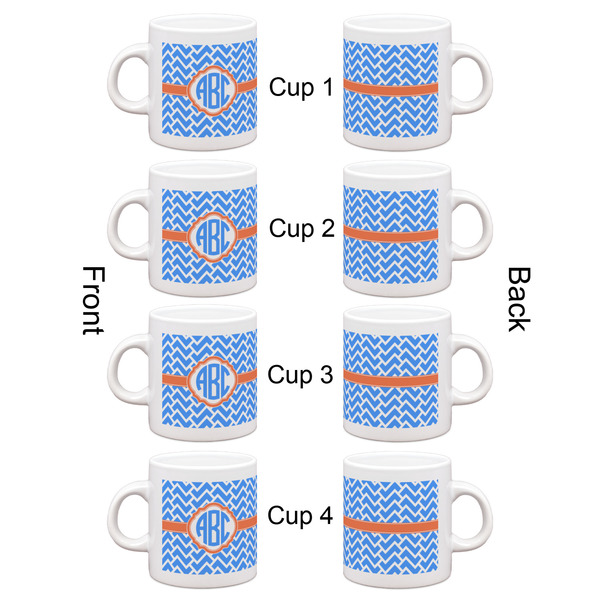 Zigzag Espresso Cup Set of 4 - Apvl
