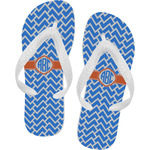Zigzag Flip Flops - Small (Personalized)