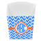 Zigzag French Fry Favor Box - Front View