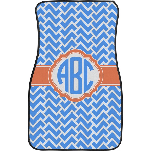 Zigzag Front Seat Car Mat