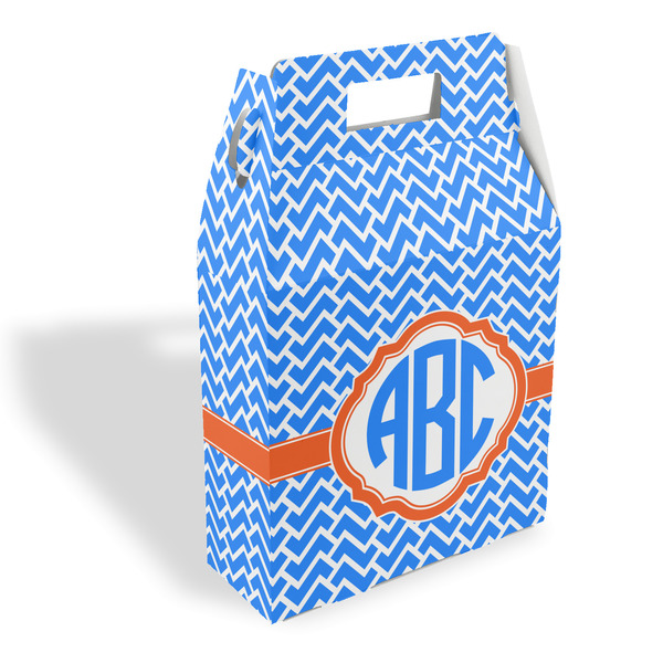 Custom Zigzag Gable Favor Box (Personalized)