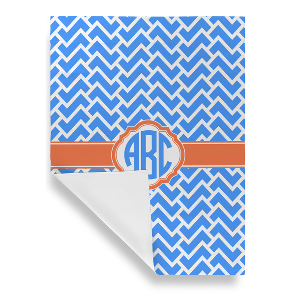 Zigzag Garden Flags - Large - Single Sided - FRONT FOLDED