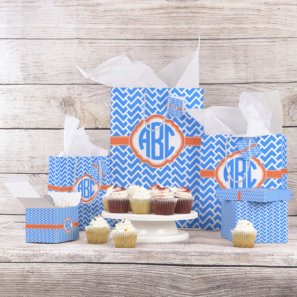 Zigzag Gift Bags - In Context