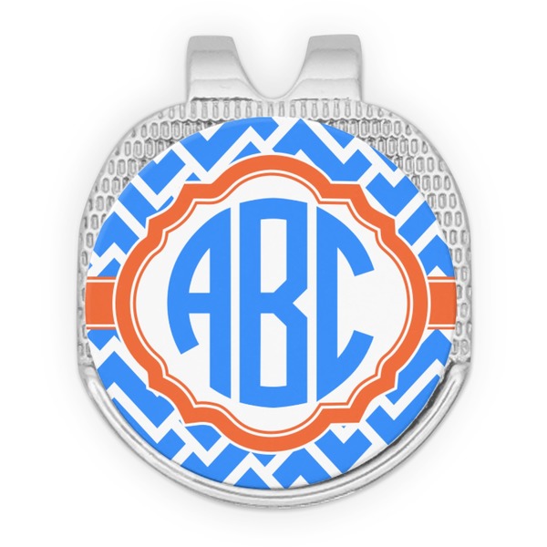 Zigzag Golf Ball Hat Marker Hat Clip