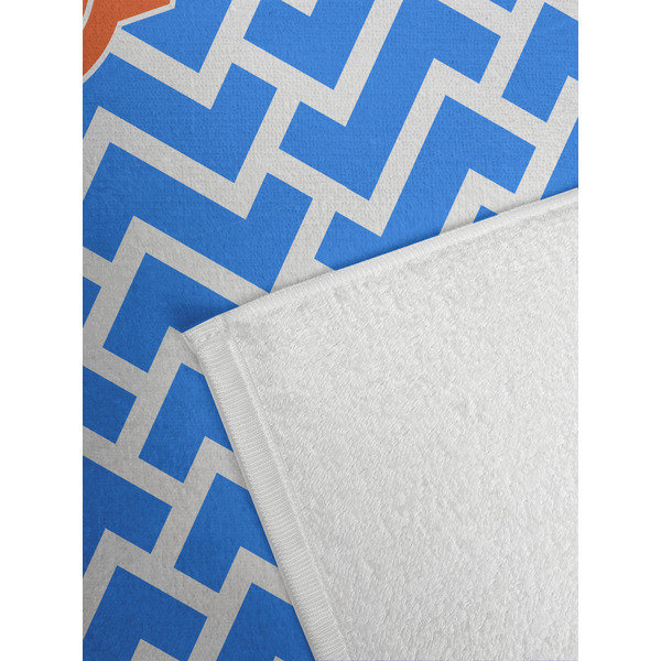 Zigzag Golf Towel - Detail
