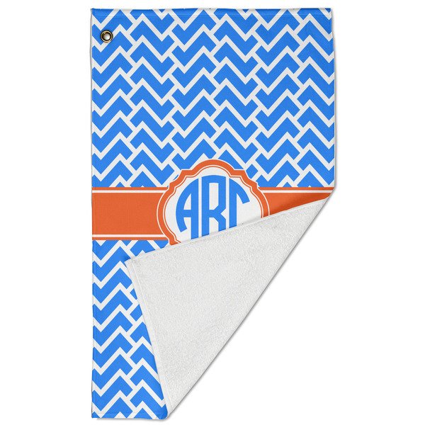 Zigzag Golf Towel - Folded (Large)
