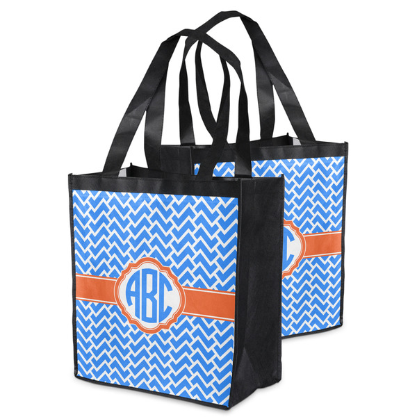 Zigzag Grocery Bag - MAIN