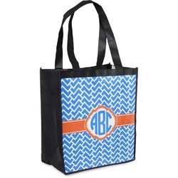Zigzag Grocery Bag (Personalized)