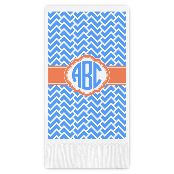 Custom Zigzag Guest Towels - Full Color (Personalized)