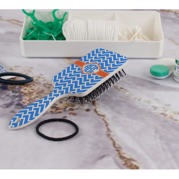 Zigzag Hair Brush - In Bathroom