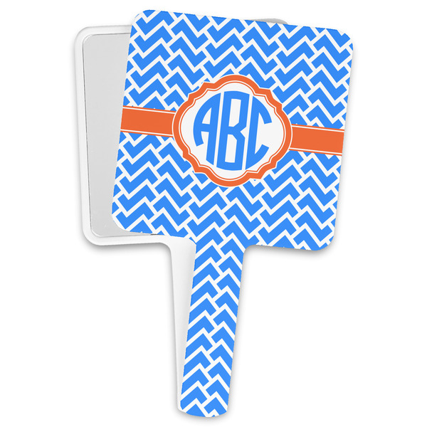 Custom Zigzag Hand Mirror (Personalized)