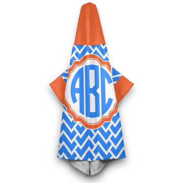 Zigzag Hooded Towel - Hanging