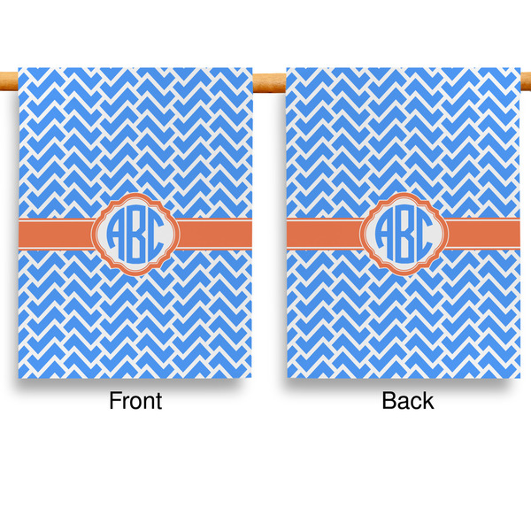Zigzag House Flags - Double Sided - APPROVAL
