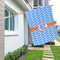 Zigzag House Flags - Double Sided - LIFESTYLE