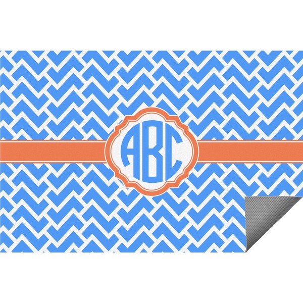 Custom Zigzag Indoor / Outdoor Rug (Personalized)