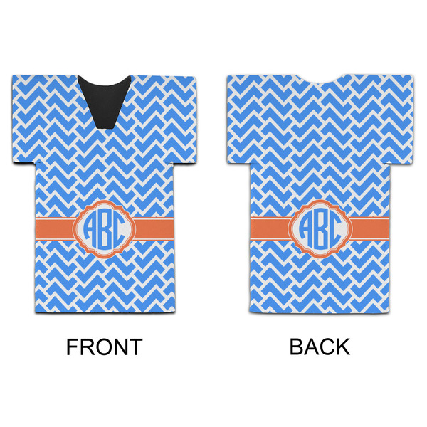 Zigzag Jersey Bottle Cooler - APPROVAL