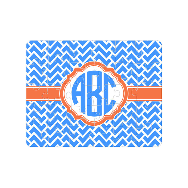 Custom Zigzag 30 pc Jigsaw Puzzle (Personalized)