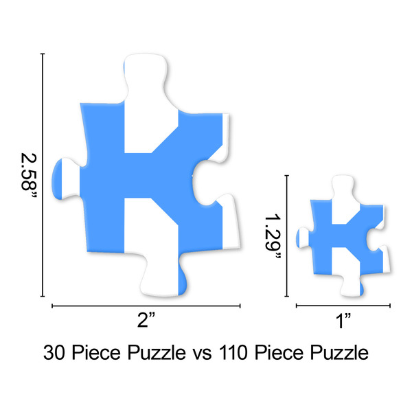 Zigzag Jigsaw Puzzle - Piece Comparison