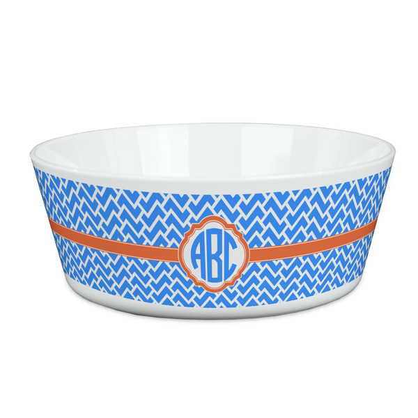 Custom Zigzag Kid's Bowl (Personalized)