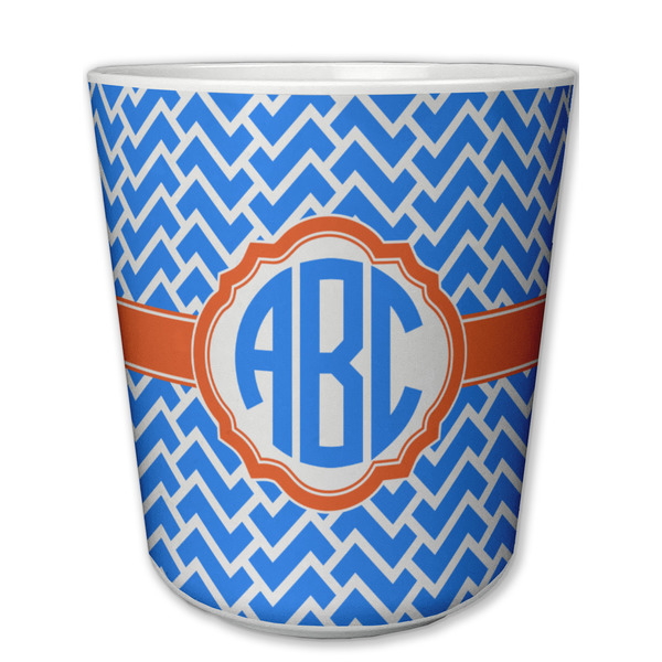 Custom Zigzag Plastic Tumbler 6oz (Personalized)