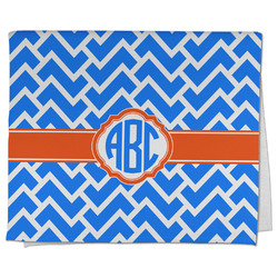 Zigzag Kitchen Towel - Poly Cotton w/ Monograms