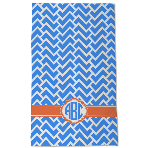 Zigzag Kitchen Towel - Poly Cotton - Full Front
