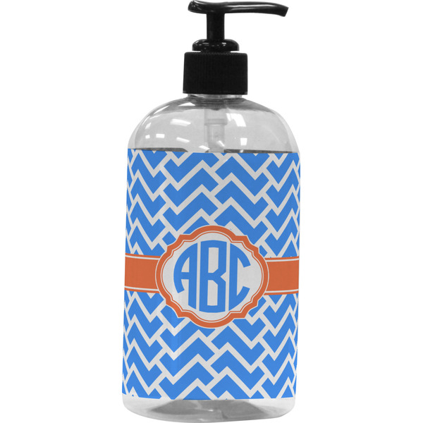 Custom Zigzag Plastic Soap / Lotion Dispenser (Personalized)