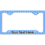Zigzag License Plate Frame - Style C (Personalized)