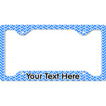 Zigzag License Plate Frame - Style C (Personalized)