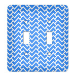 Zigzag Light Switch Cover (2 Toggle Plate)