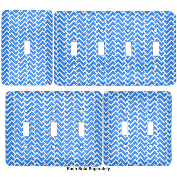 Zigzag Light Switch Covers all sizes