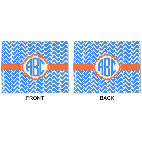 Zigzag Linen Placemat - APPROVAL (double sided)