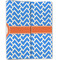 Zigzag Linen Placemat - Folded Half (double sided)