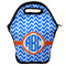 Zigzag Lunch Bag w/ Monogram