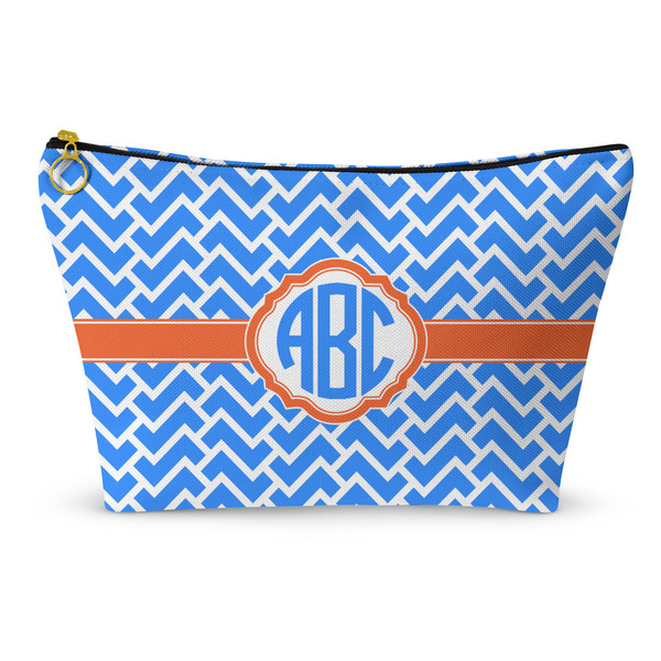 Custom Zigzag Makeup Bag (Personalized)