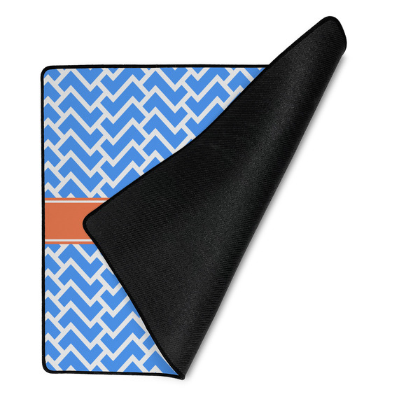 Zigzag Medium Gaming Mats - FRONT W/FOLD