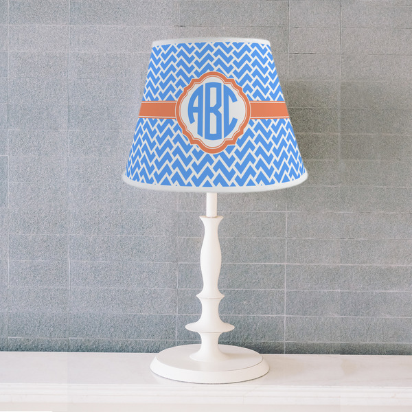 Zigzag Poly Film Empire Lampshade - Lifestyle