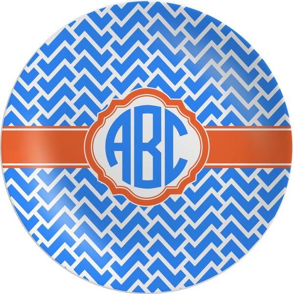 Custom Zigzag Melamine Plate (Personalized)