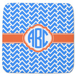 Zigzag Memory Foam Bath Mat - 48"x48" (Personalized)